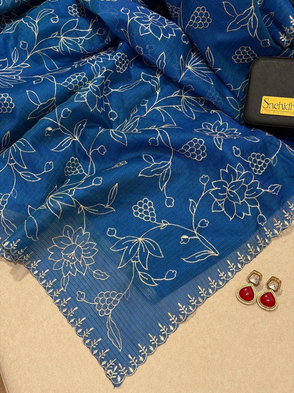 Kota saree Blue